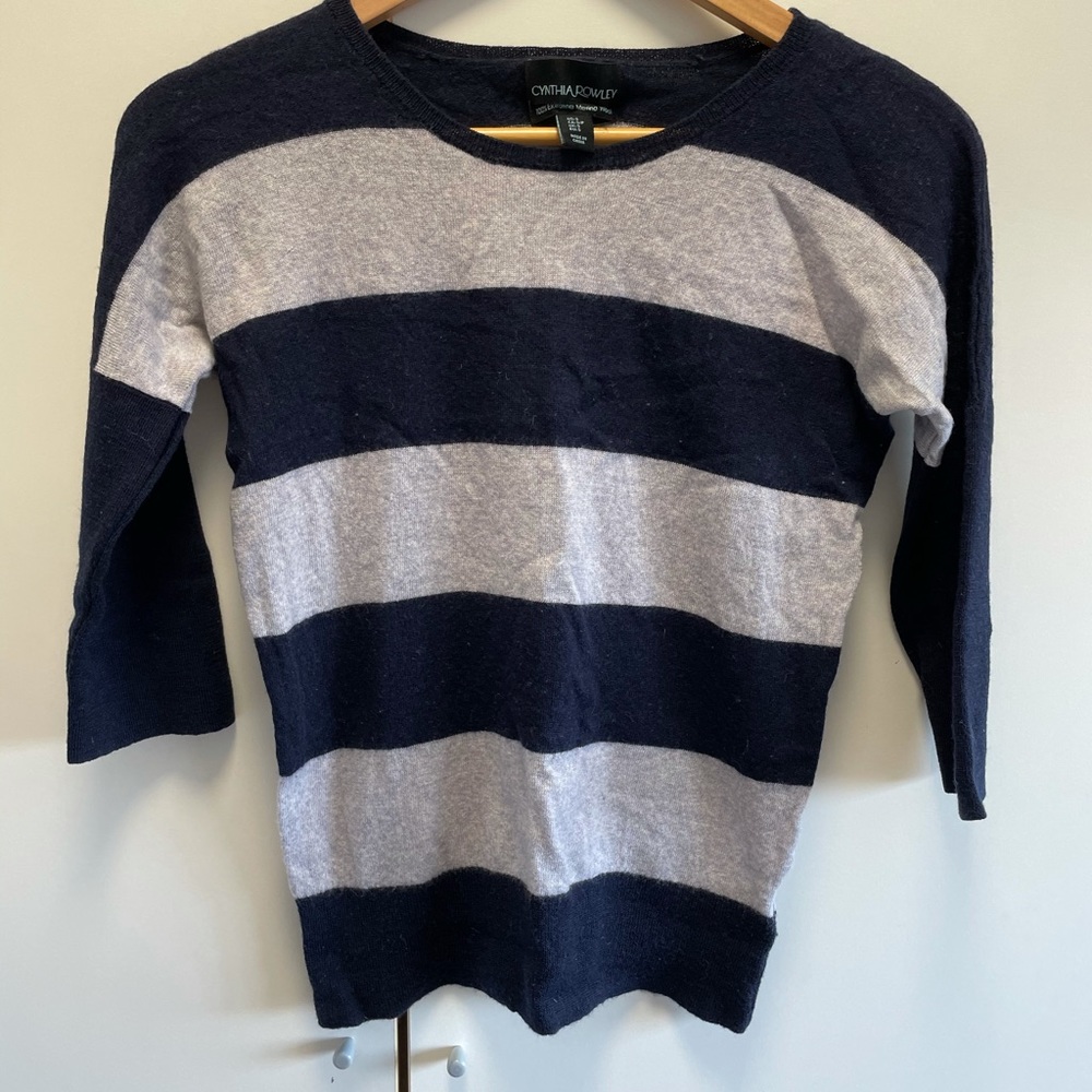 Cynthia Rowley Merino Wool Top